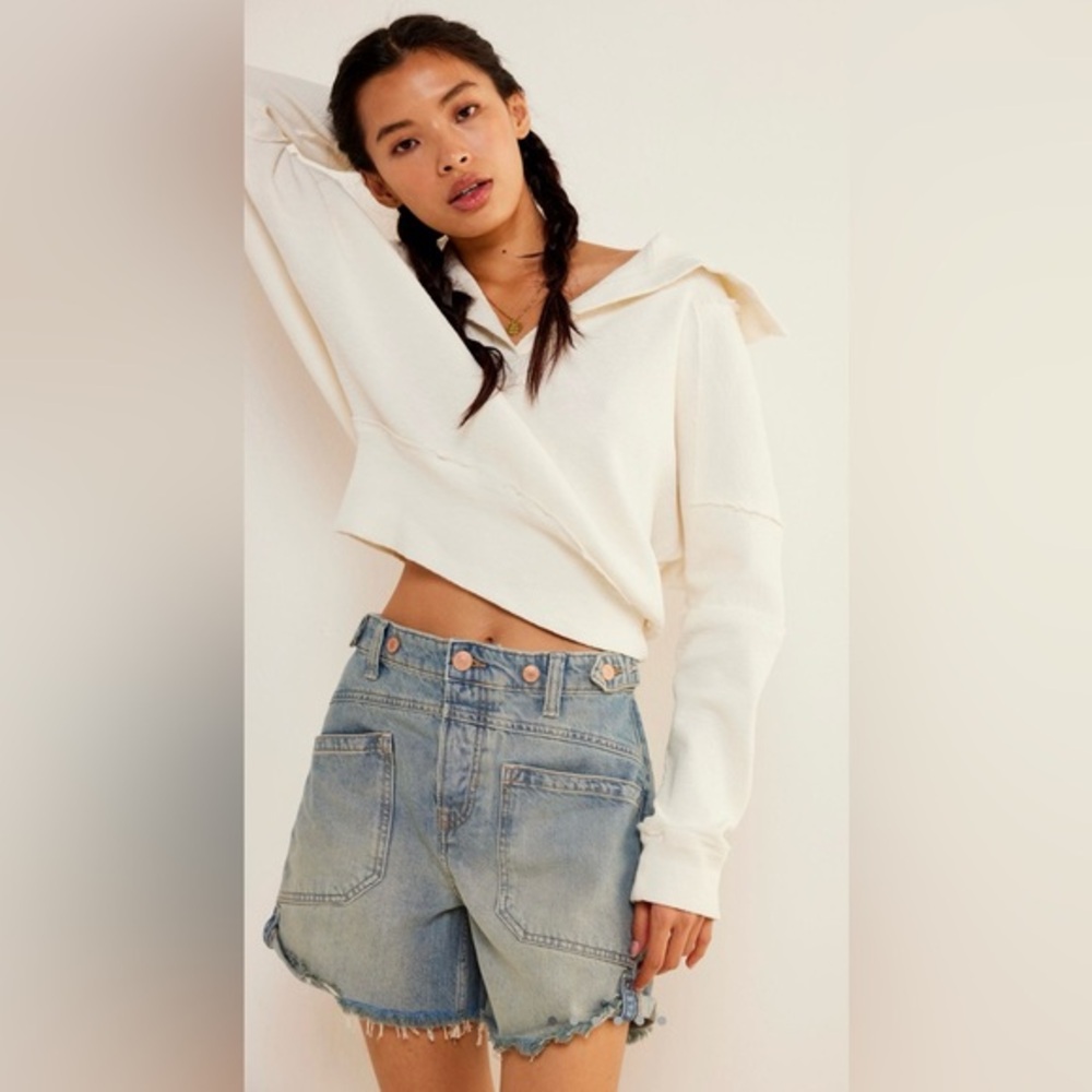 Denim Blue Women's Shorts
